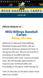 Mobile Screenshot of msubbaseball.com